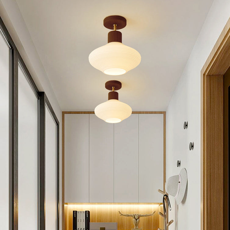 Lumio Japandi semi-flush plafondlamp