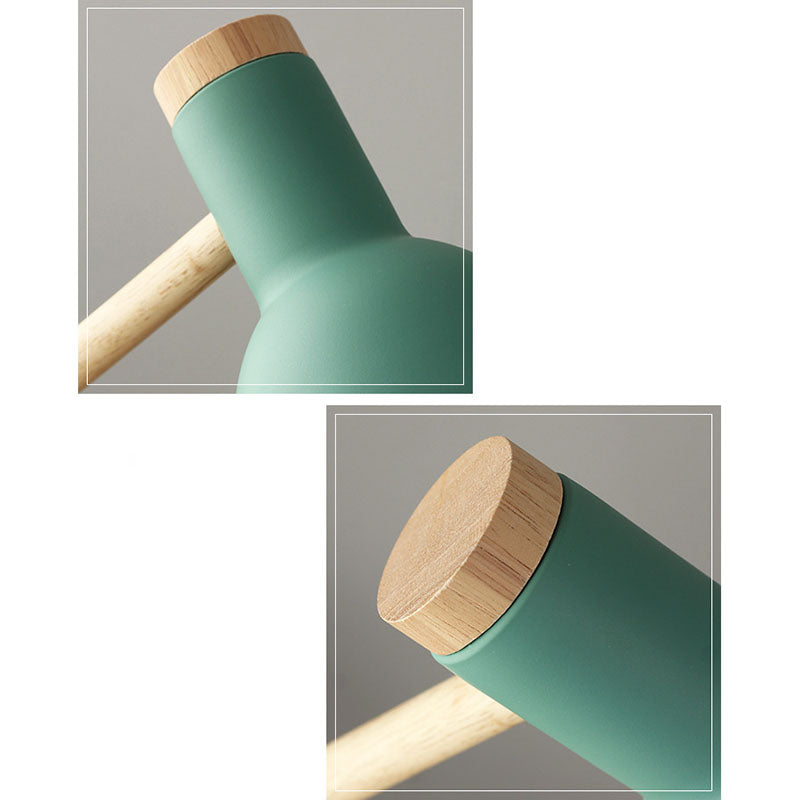 Lumio Scandinavische houten tafellamp