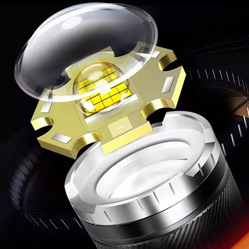 NightForge krachtige LED zaklamp