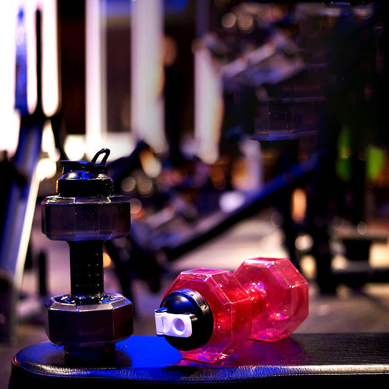 HydraBell dumbbell waterfles