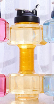 HydraBell dumbbell waterfles