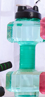HydraBell dumbbell waterfles