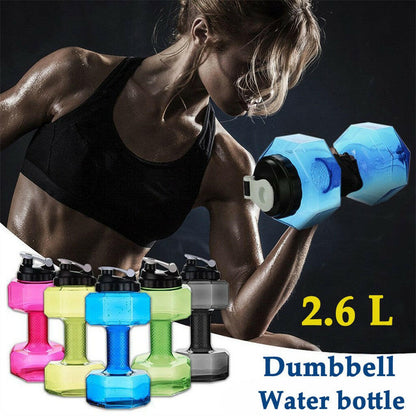 HydraBell dumbbell waterfles