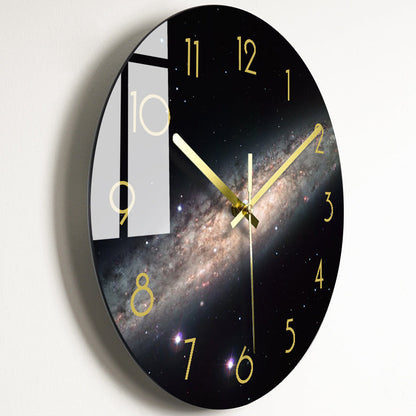 Moderne ronde wandklok