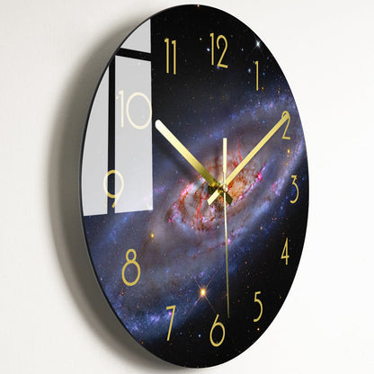 Moderne ronde wandklok