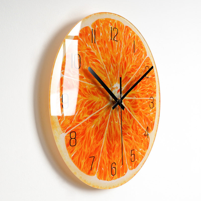 Moderne ronde wandklok