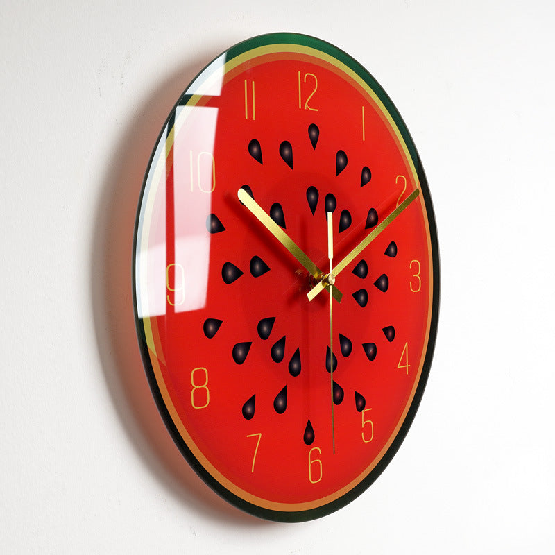 Moderne ronde wandklok
