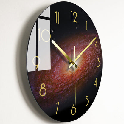 Moderne ronde wandklok