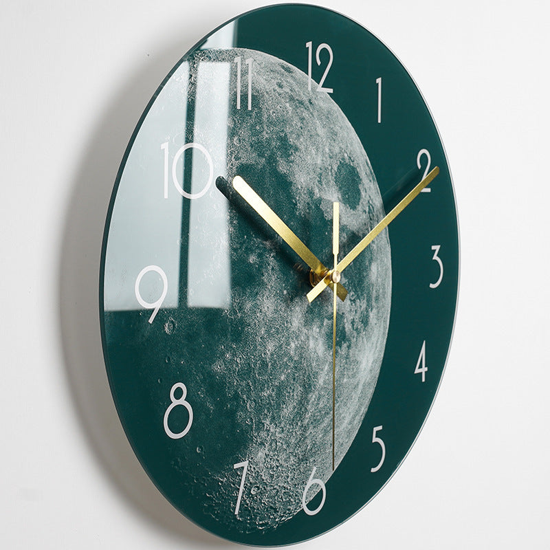 Moderne ronde wandklok