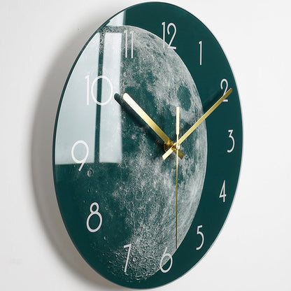 Moderne ronde wandklok