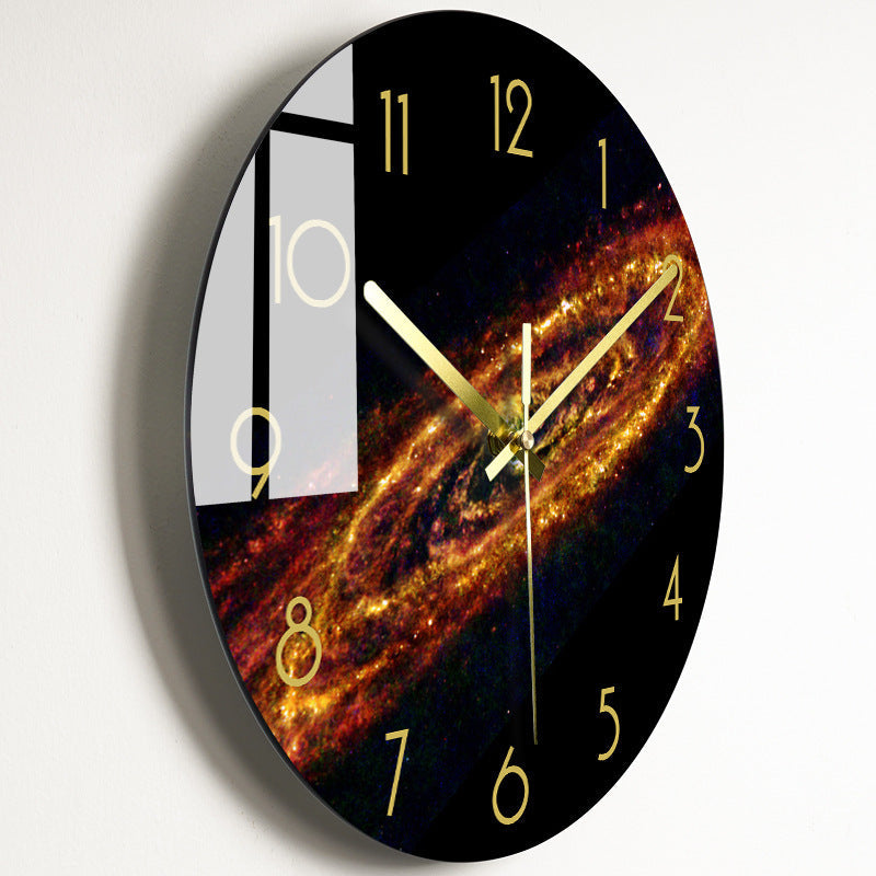 Moderne ronde wandklok