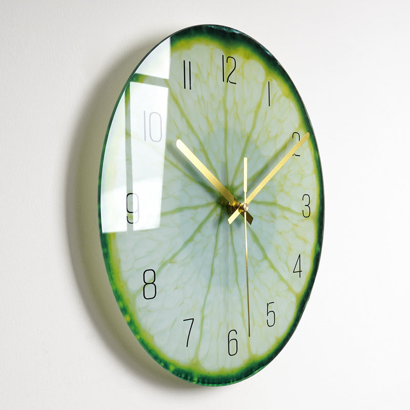 Moderne ronde wandklok