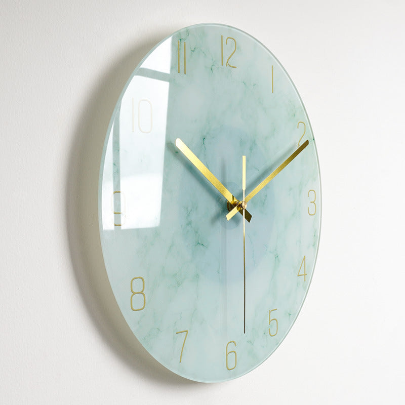 Moderne ronde wandklok