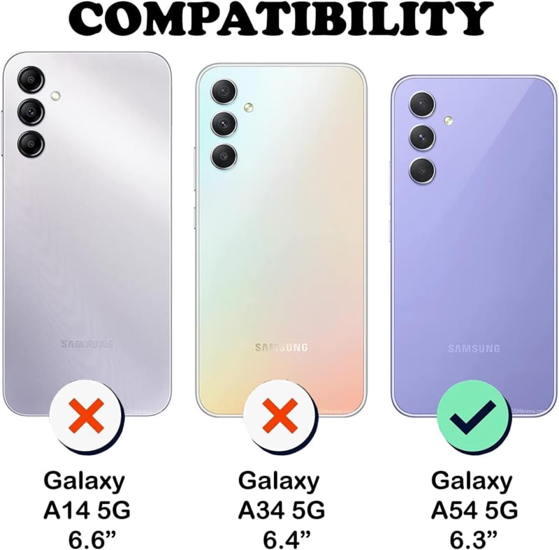 Galaxy A54 5G 360° Ultra Clear hoesje