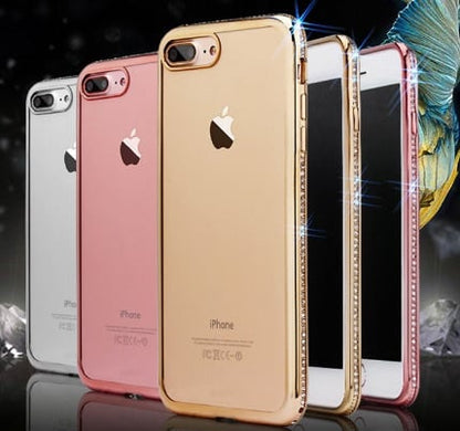 iPhone 7 Plus / 8 Plus strass bling hoesje
