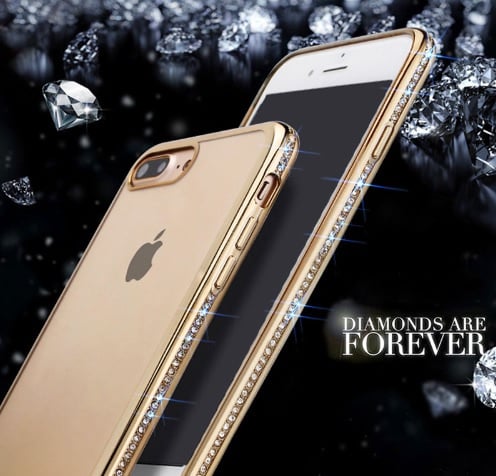 iPhone 7 Plus / 8 Plus strass bling hoesje