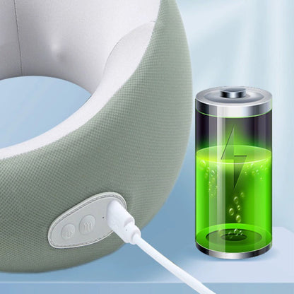 CozyTherm oplaadbaar verwarmingskussen met nekmassage