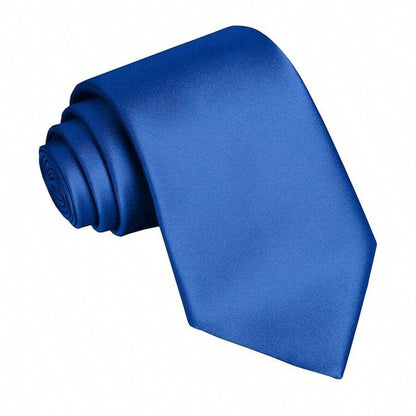 Effen kleur stropdas voor heren
