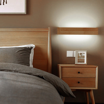 Lumio Löwe houten LED badkamer wandlamp