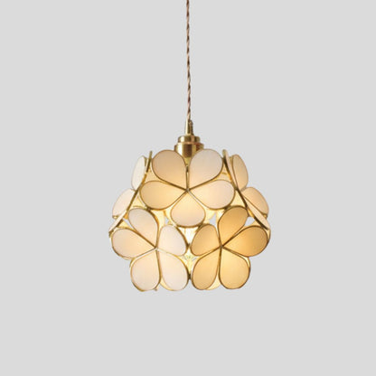 SMD Living Tiffany vintage glazen hanglamp