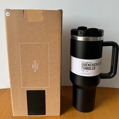 ThermoTumbler vacuüm geïsoleerde beker met handvat