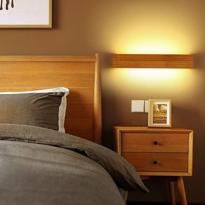 Lumio Löwe houten LED badkamer wandlamp