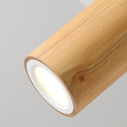 Lumio houten LED plafondlamp