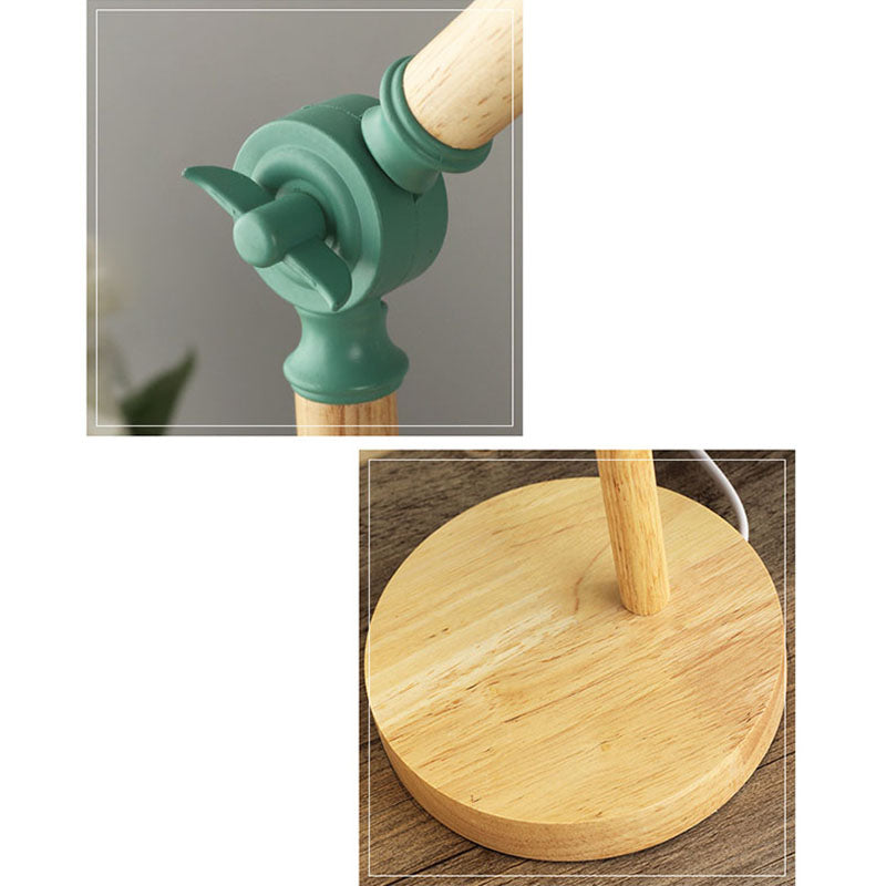 Lumio Scandinavische houten tafellamp