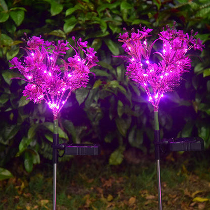 Lumio Solar LED tuinlamp paars