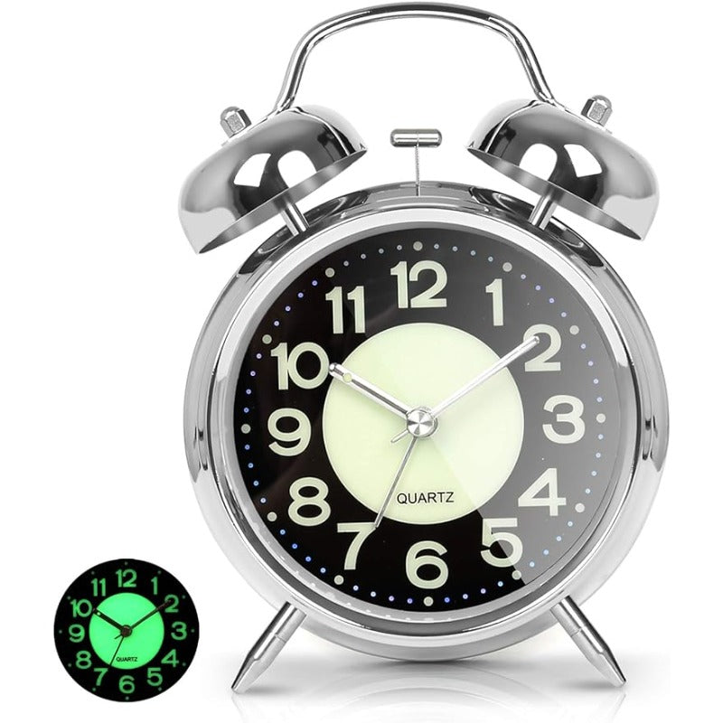 BellBlast retro wekker met dubbele bel