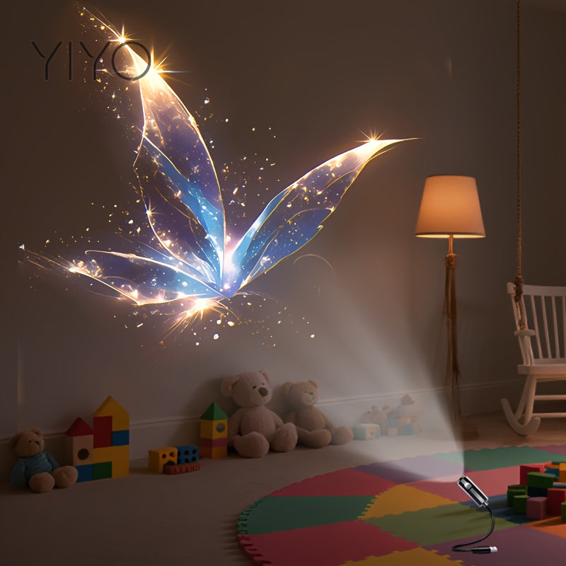 USB-projector nachtlamp met dromerig patroon