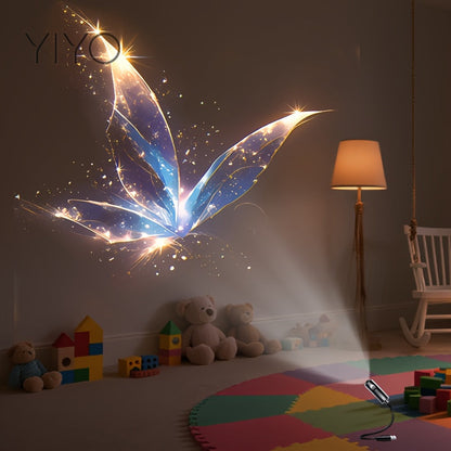 USB-projector nachtlamp met dromerig patroon