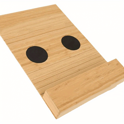 Bamboe opvouwbaar sofa armleuning dienblad
