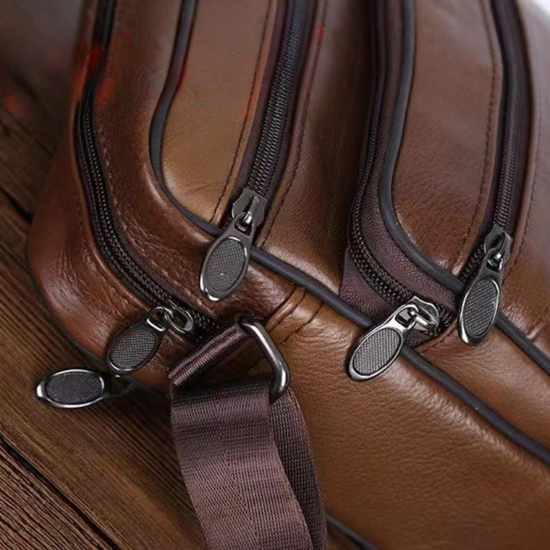 UrbanHide leren crossbody rughoes