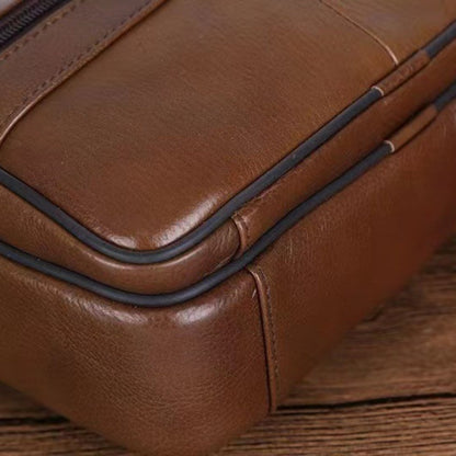 UrbanHide leren crossbody rughoes