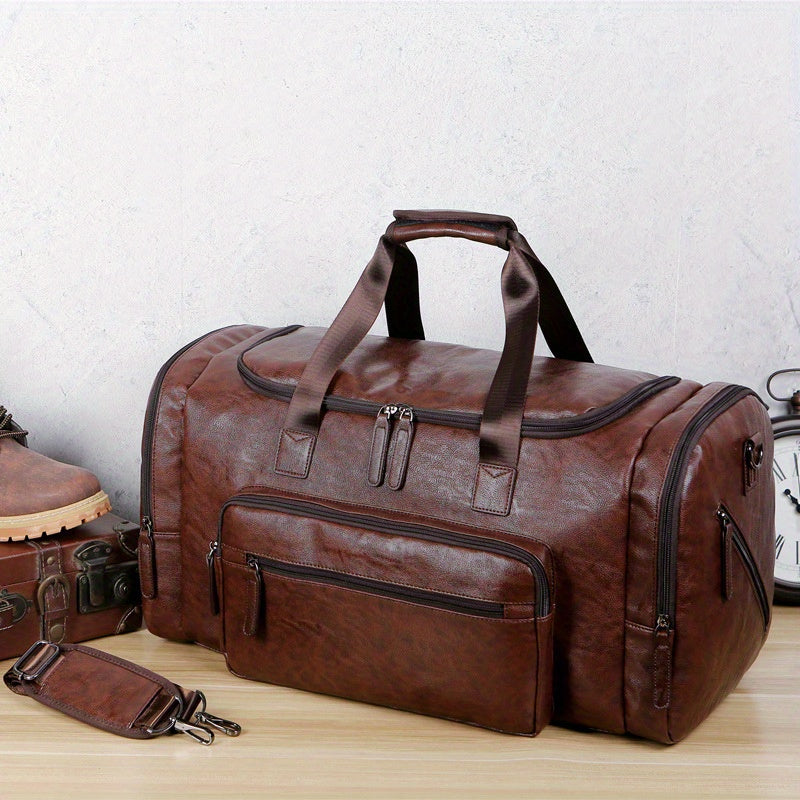 TravelForge vintage PU reistas