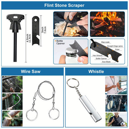 15-in-1 Outdoor Survivalset