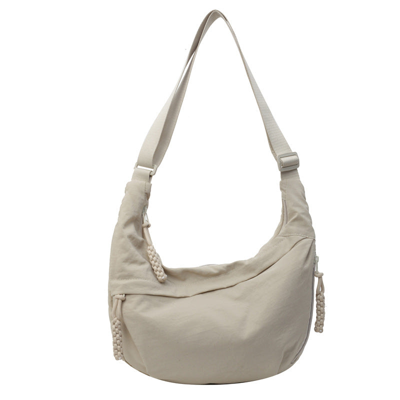 Halvemaanvormige crossbodytas voor dames