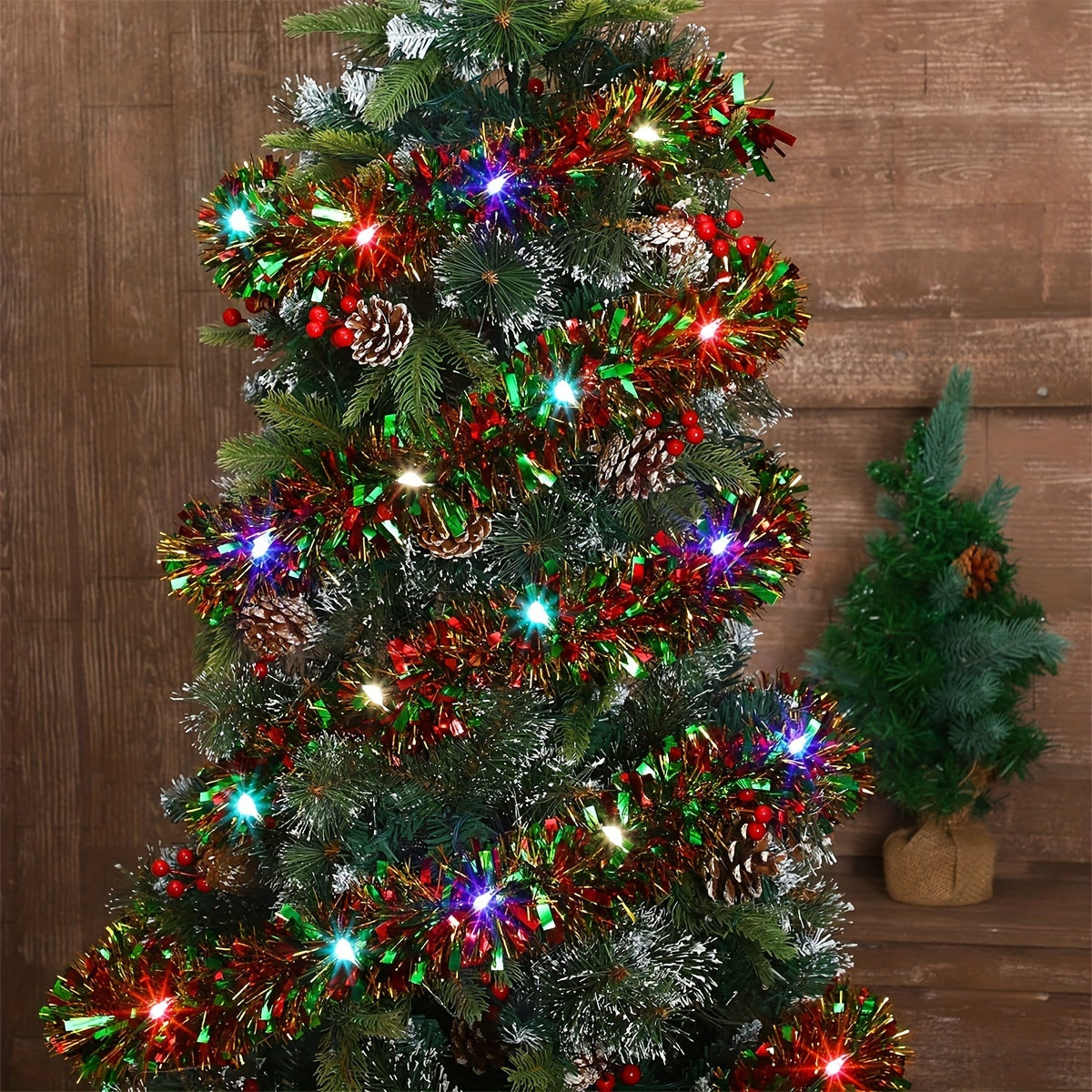 GlamTinsel LED kerst tinsel slinger