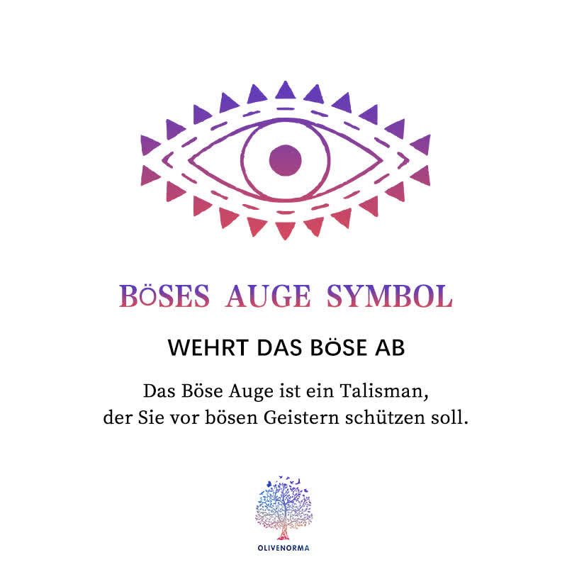 Boze Oog Elegante Halsketting