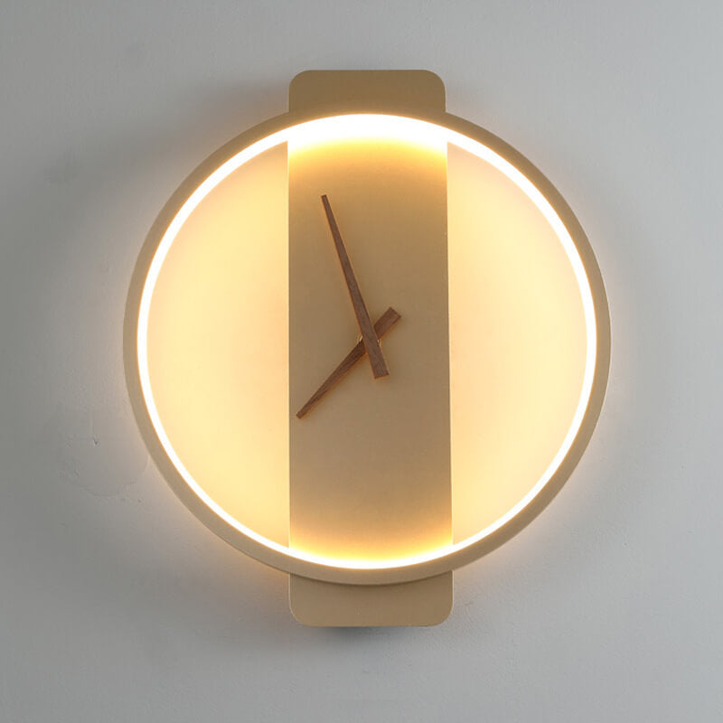 Lumio moderne wandlamp met klok design