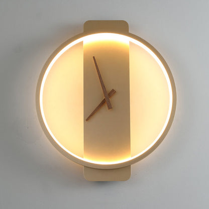 Lumio moderne wandlamp met klok design