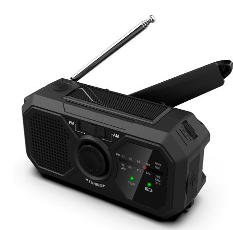 SurvivalWave draagbare noodradio