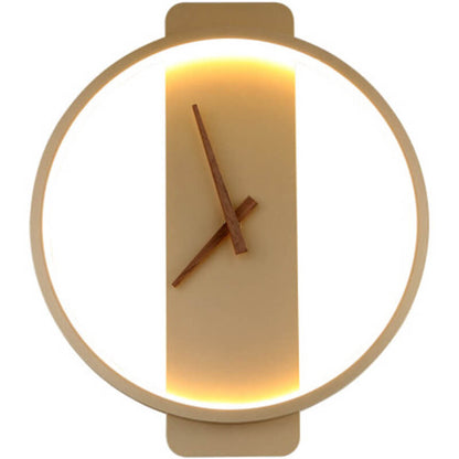 Lumio moderne wandlamp met klok design