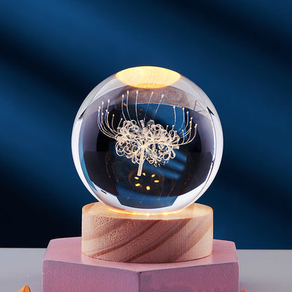 Odior 3D kristallen LED nachtlamp