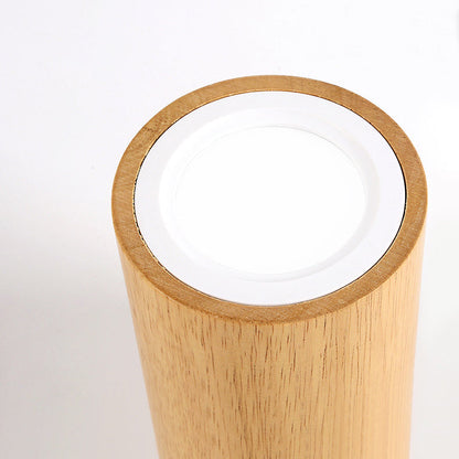 Lumio houten LED plafondlamp
