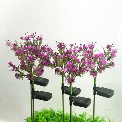 Lumio Solar LED tuinlamp paars