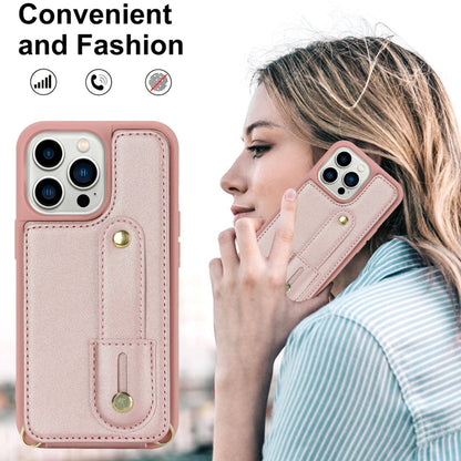 iPhone 16 Pro hoesje met pasjeshouder en draagkoord