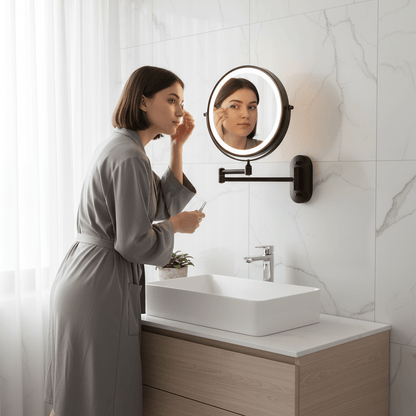 MAGNIFILUX oplaadbare LED-make-upspiegel