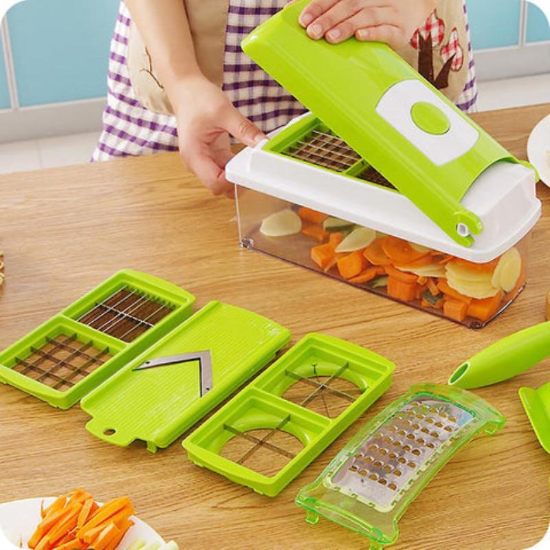 SlicePro 12-in-1 multifunctionele groentesnijder